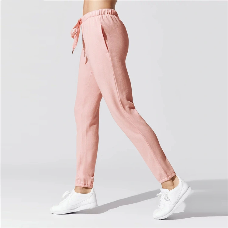 Custom Women Sweatpants Drawstring Active Workout Yoga Sweatpants with Pockets