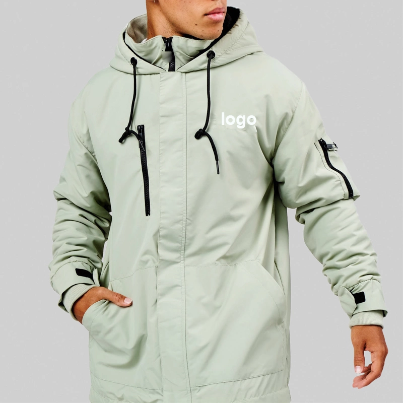 100%Polyester Full Zip up Winter Active Sports Jackets for Men