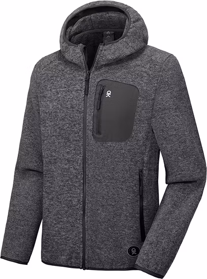 Men′ S Lightweight Sport Outdoor Fashion Winter Warm Polar Fleece Running Jacket Hooded Full Zip Hiking Jacket